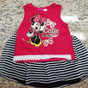 Girls Minnie Mouse Set